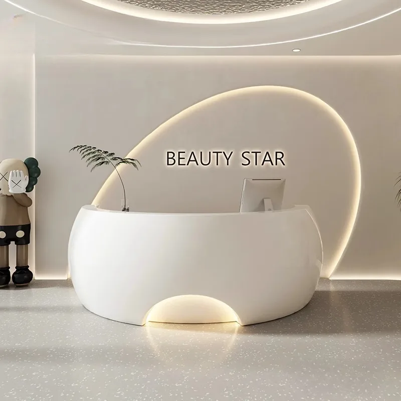 

FRP креативная дуга специальной формы, краска для выпечки, стойка регистрации, дуга, компания, высококачественная стойка регистрации, салон красоты, бар, настройка