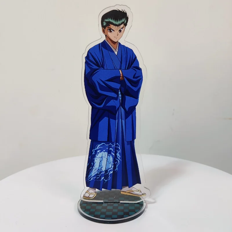 Japan Anime YuYu Hakusho Character New Model Double-Sided Acrylic Stands Model Toys Creative Desk Decor Props Xmas Gift Hot Sale