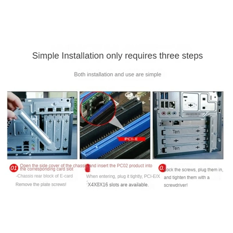 1Set PCI-Ex1 Gigabit Ethernet Electrical Port Network Card 1000M Dual-Port Desktop  Portable