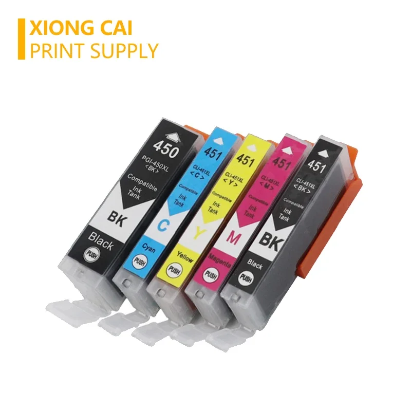 PGI-450 CLI-451Compatible Ink Cartridge For canon PIXMA MG5440 MG6340 MG7140 IP7240 MX924 IP8740 Printer cartridges CLI 451