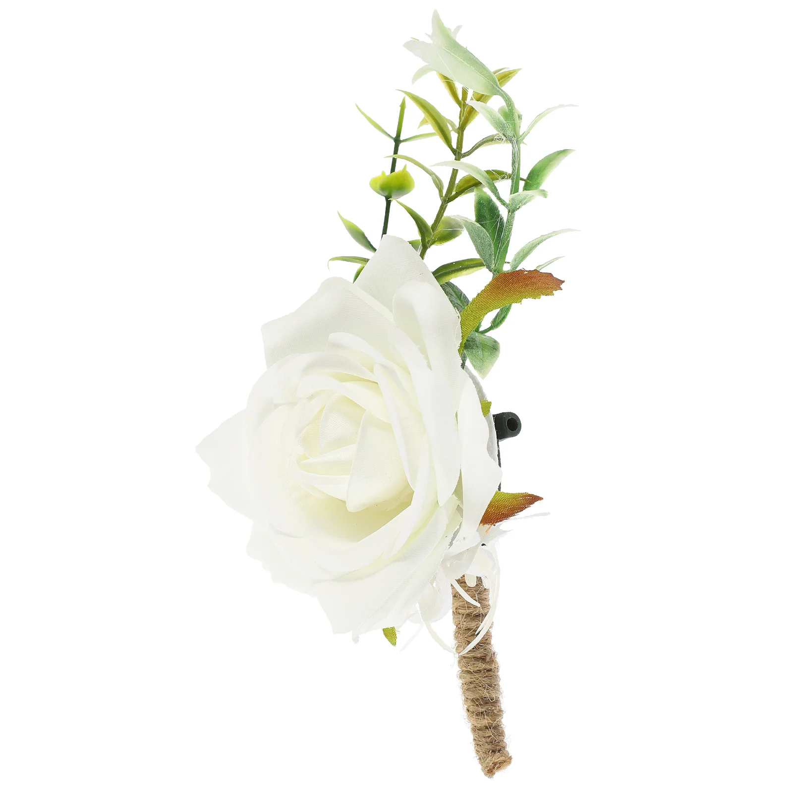 

Artificial Corsage Floral Decor Supplies Decoration Boutonniere for Men Wedding Clothing Accessory Wrist Flower Premium Material