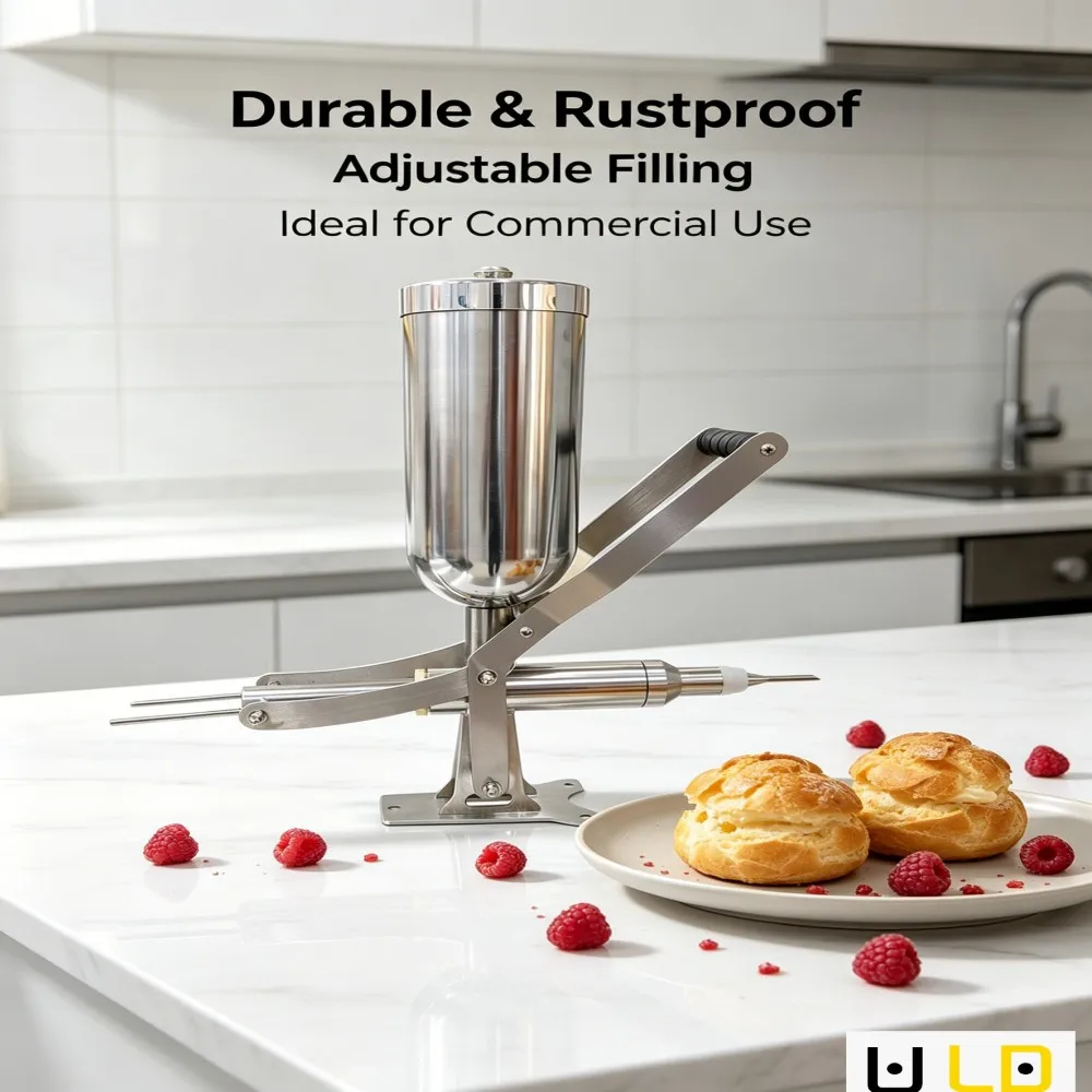 Flat Base  Pump Filling Machine For Fruit & Egg Cream Chocolate Jam