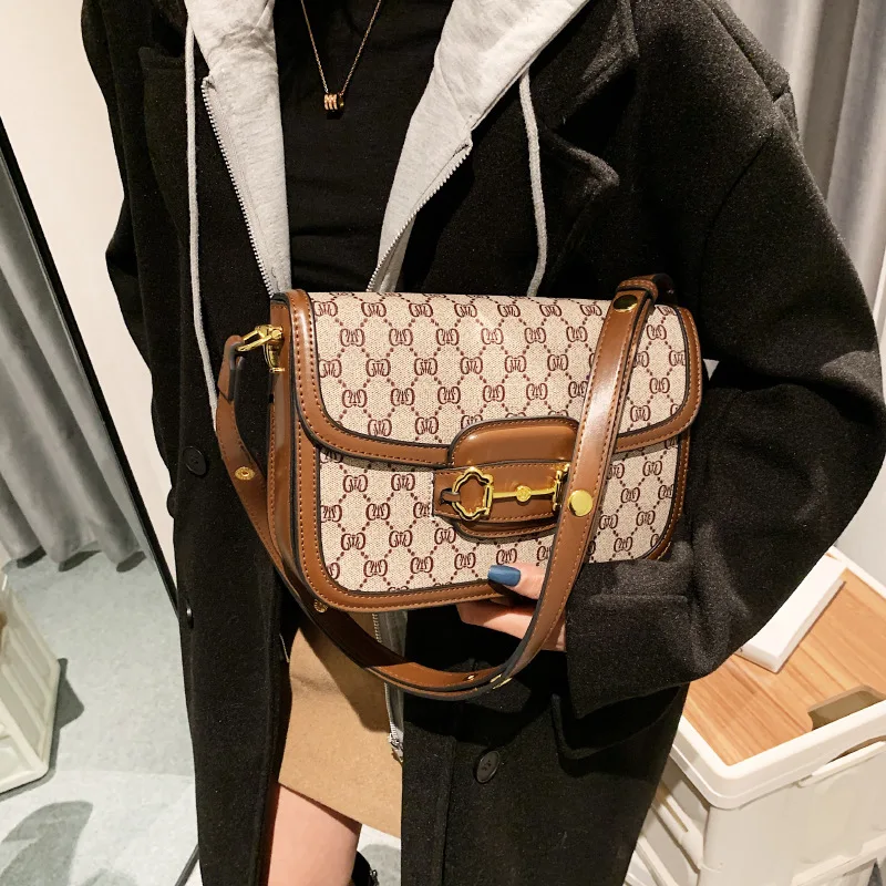 2023 Luxury Designer Bag Women Crossbody Bag Letter Shoulder Bags Brands Soft PU Shopper Purses Crossbody Bags for Women Clutch