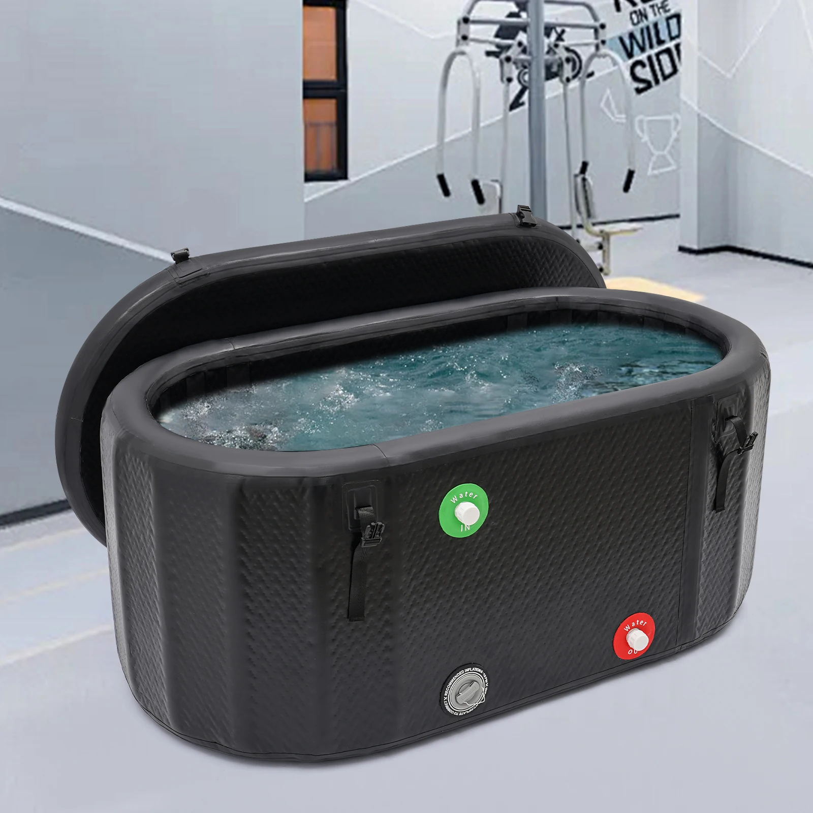 150*80cm Inflatable Ice Bath Tub 4