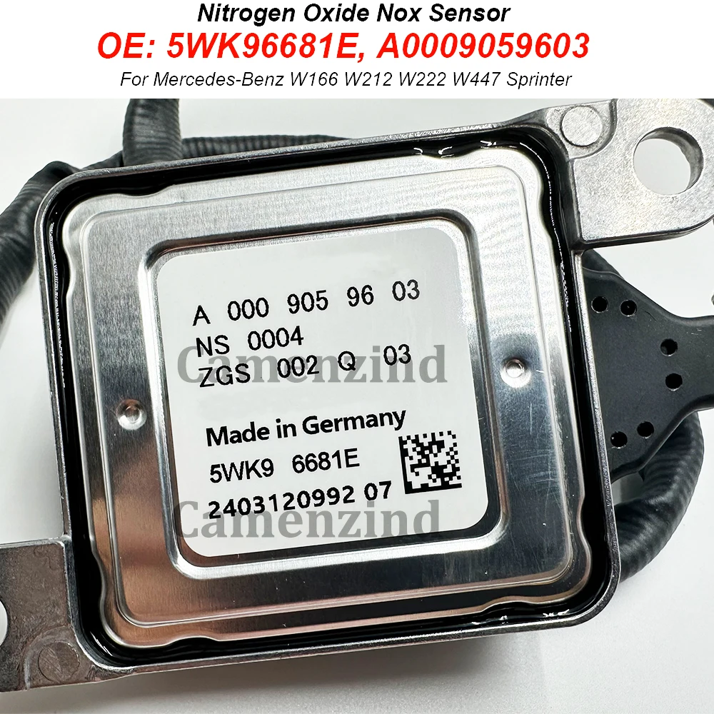 

Датчик оксида азота (NOx) 5WK96681E A0009059603 5WK96681D A0009050008 для Mercedes-Benz W166 W212 W222 W447 Sprinter
