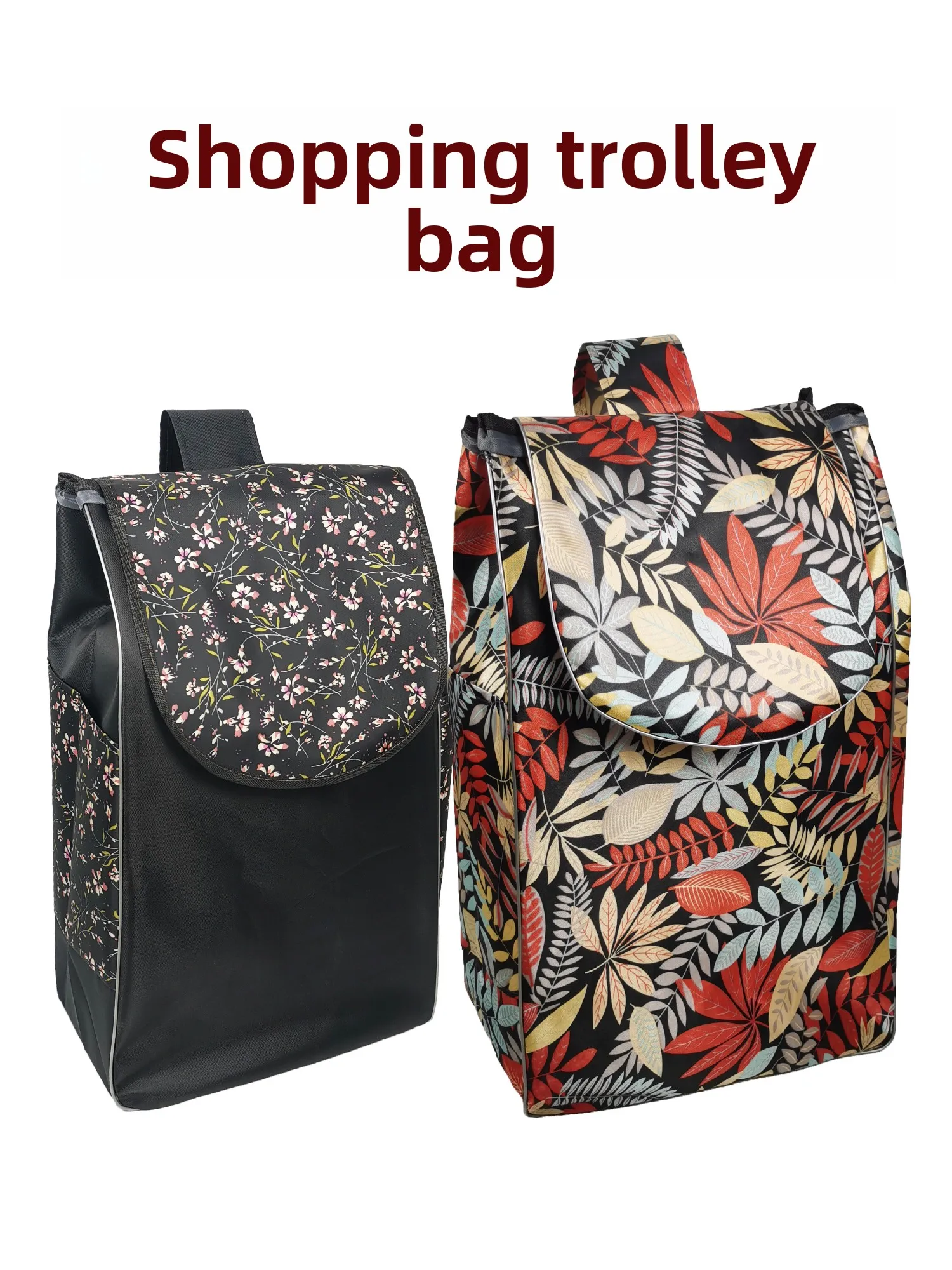 

Large Capaci op Bag Ox Cloth Vegetable Bung Small Trolley Car Replacement Cloth Bag Portable op Cart