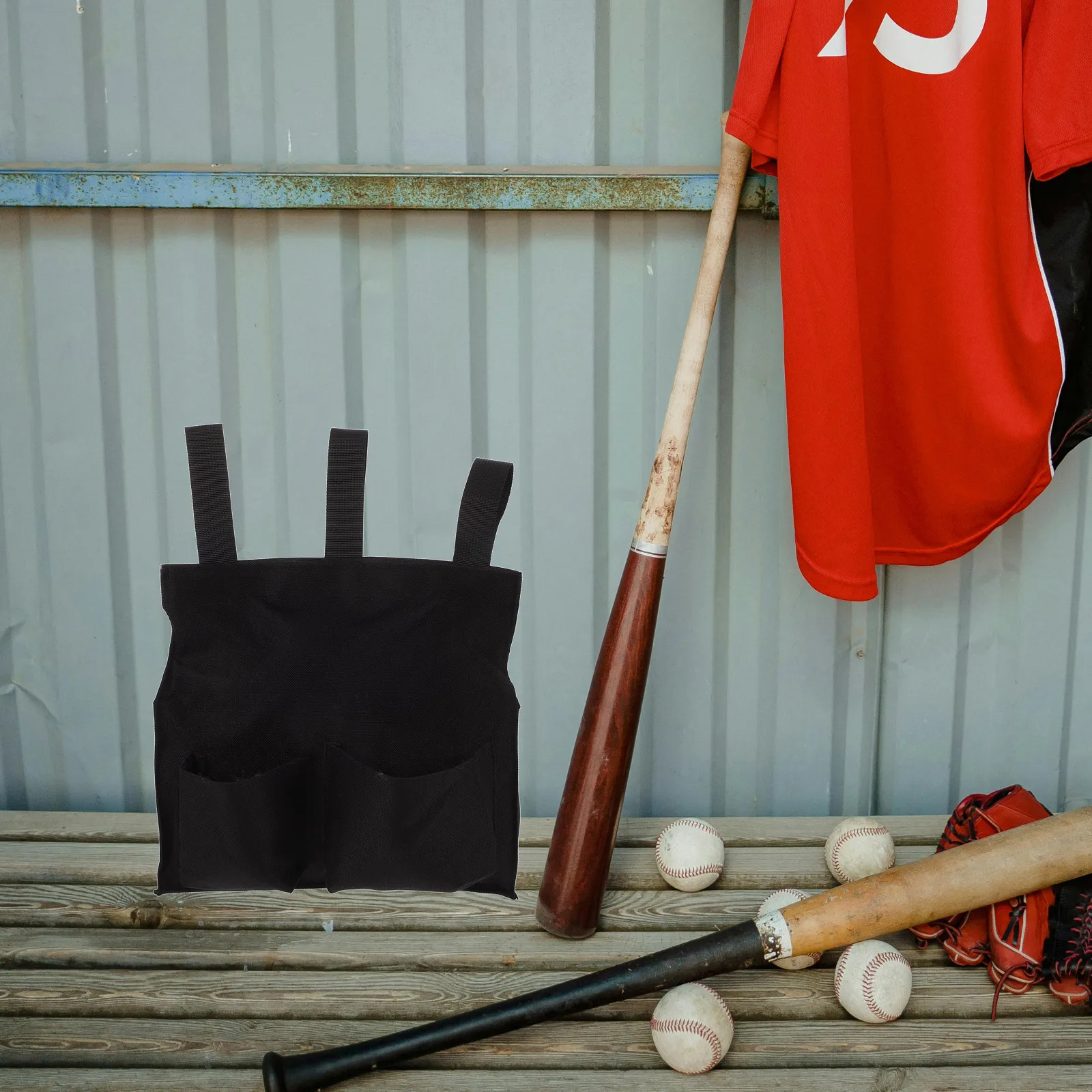 

Ball Bag Baseball Portable Referee Storage for Lightweight Oxford Cloth Umpire Gear Net Sports Balls