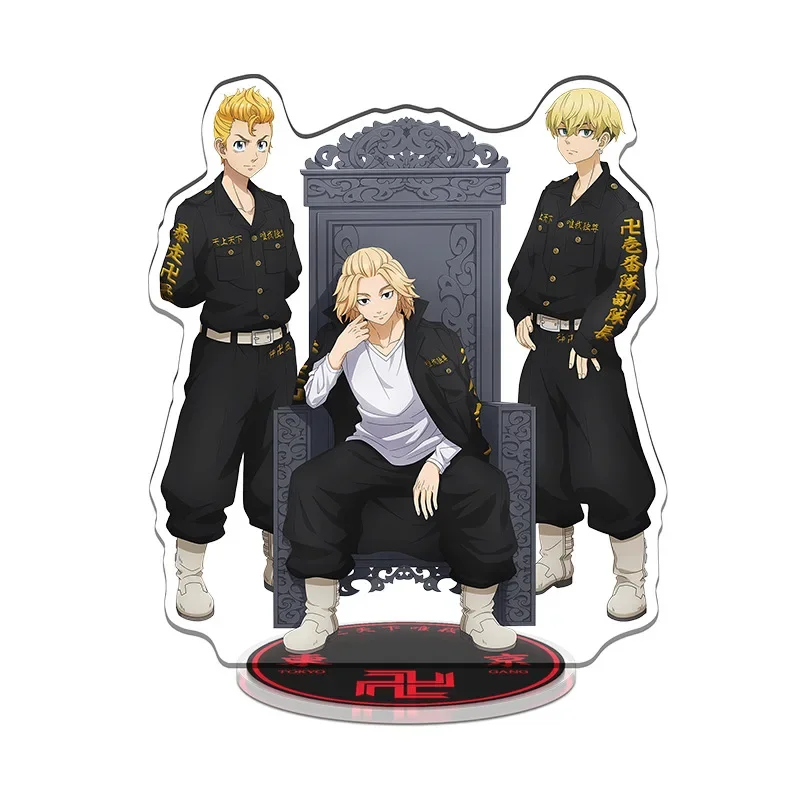 Tokyo Revengers Acrylic Stand Manjirou MiKey Model Doll  Ryuuguuji Ken Takemichi Chifuyu Keisuke Takashi Action Figure Toy Gift