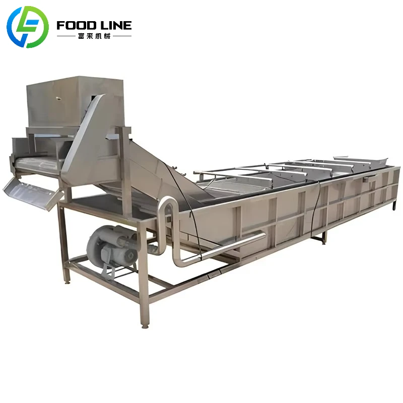 Máquina ciega comercial para patatas fritas, fideos, patatas fritas, patatas fritas, almendras, setas con sistema de Control de temperatura Digital