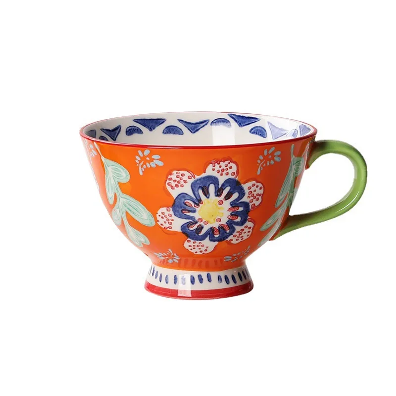 

CX ceramic mug large capacity oat milk breakfast cup