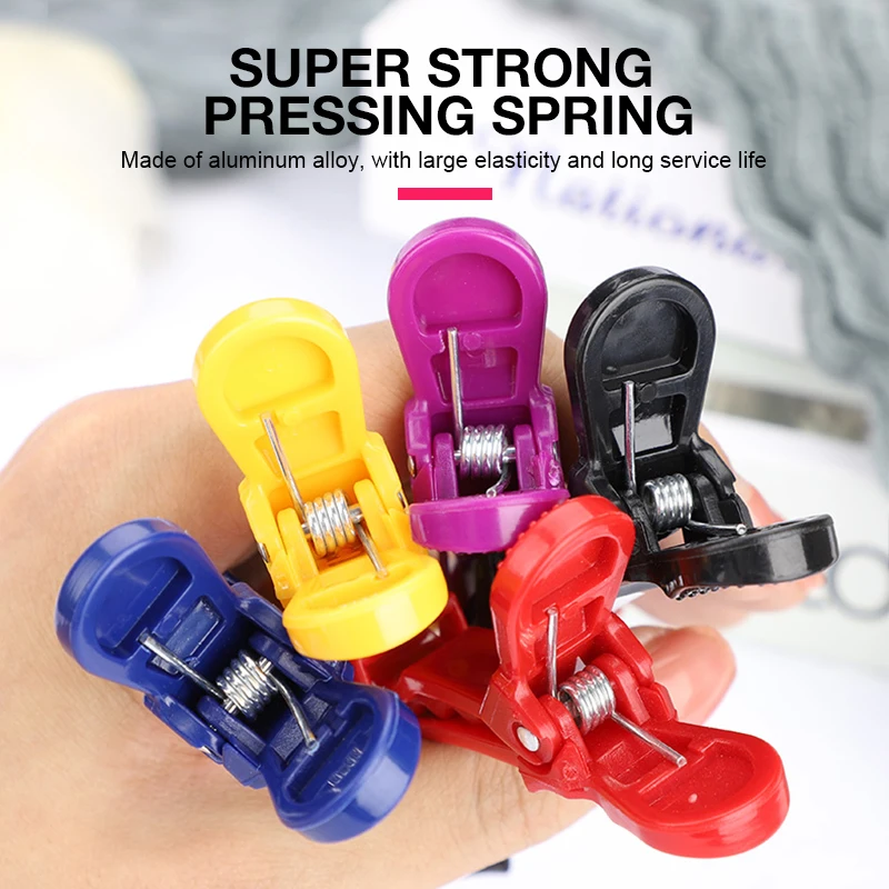 2/6Pcs/Lot Plastic Hair Clip Hairdressing Clamps Claw Section Alligator Clips Barber For Salon Styling Hair Accessories Hairpin