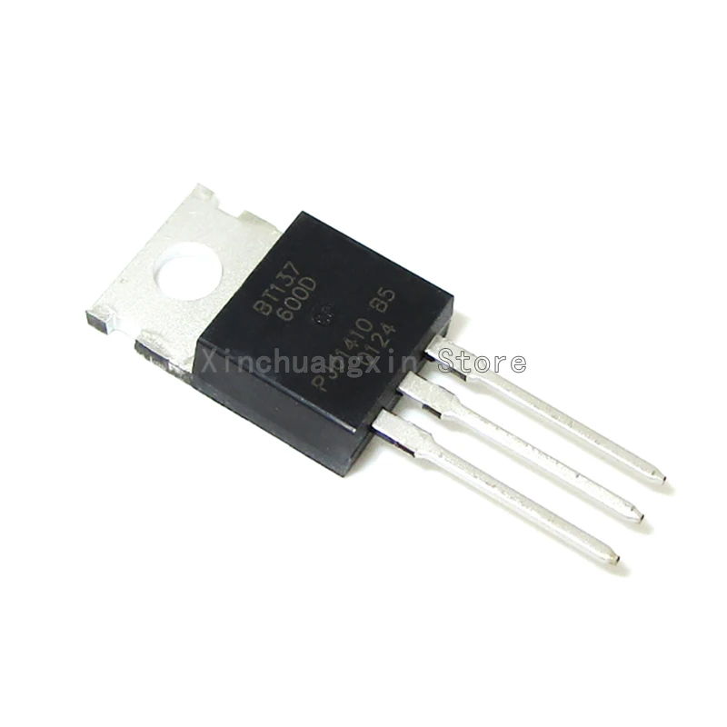 5Pcs/Lot New BT136-600D BT137-600D BT138 BT139 600D TO-220 Triac Transistors