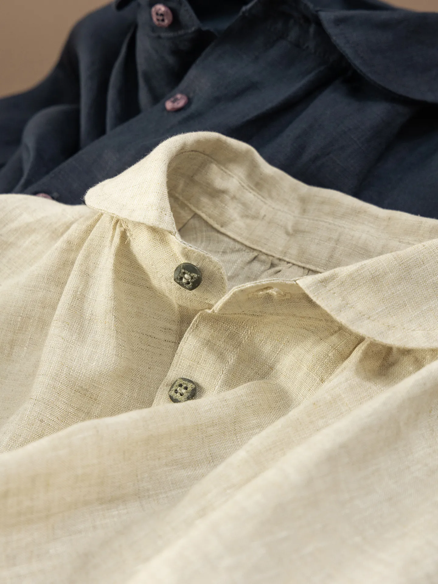 Cool Breeze Blouse Natural Rai - огляд і ціна Short Linen Drawstring