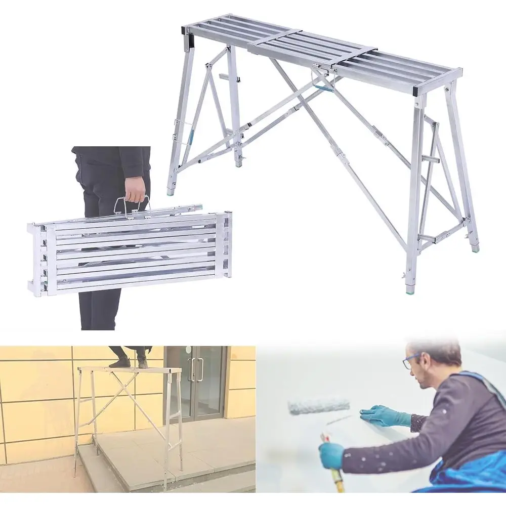 Adjustable Telescopic Scaffolding for Home Renovation and DIY Projects