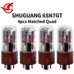 SHUGUANG 6SN7GT Vacuum Tube Replaces 6SN7 6N8P-J 6H8C CV181-Z 6H8C 6N8P CV181 5692 HIFI Tube DIY Matched Quad Stereo Amplifier