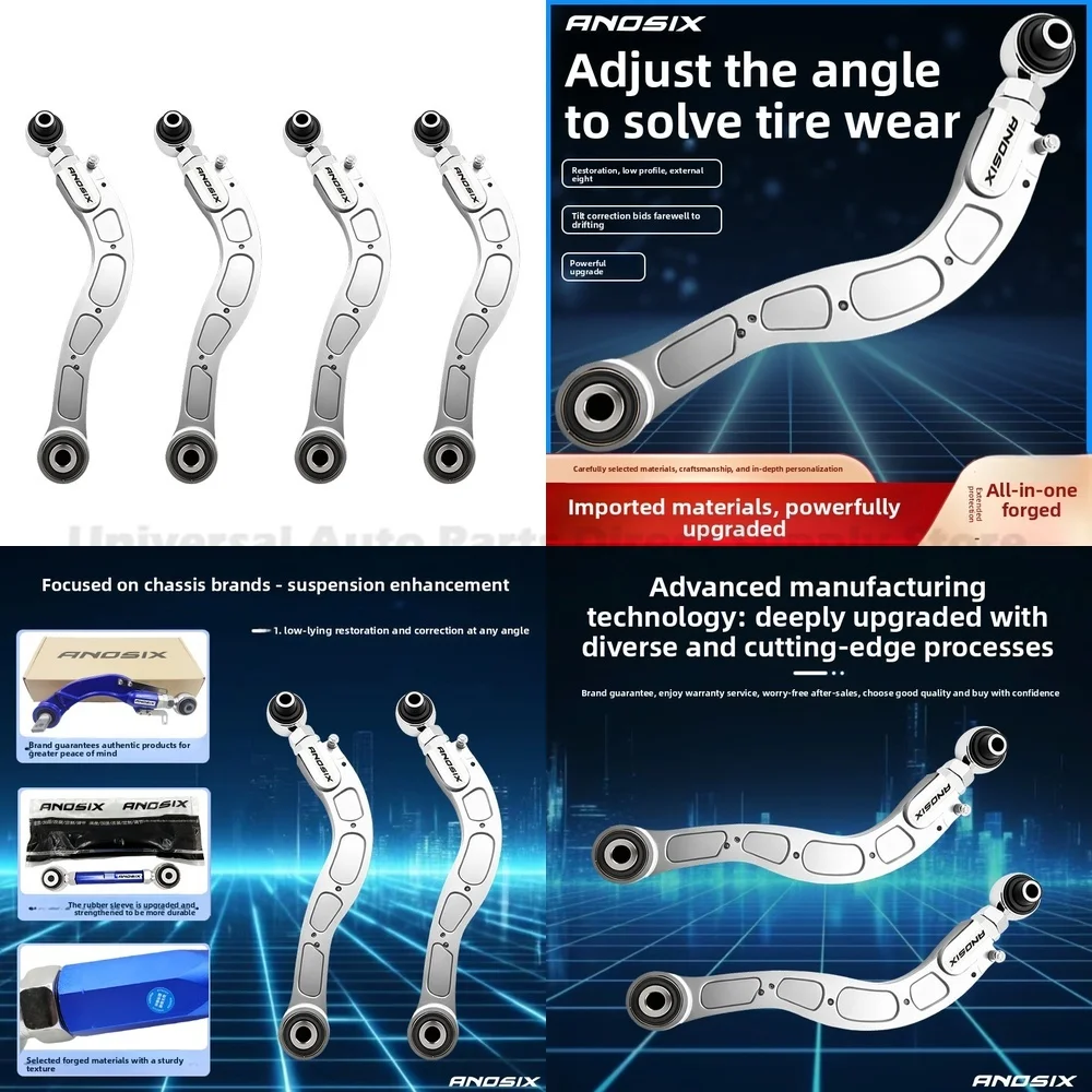 For Land Rover Range Rover Velar Discovery 2 Rear Camber Adjustable Control Arm Suspension Upper Control Arm Alignment Kit