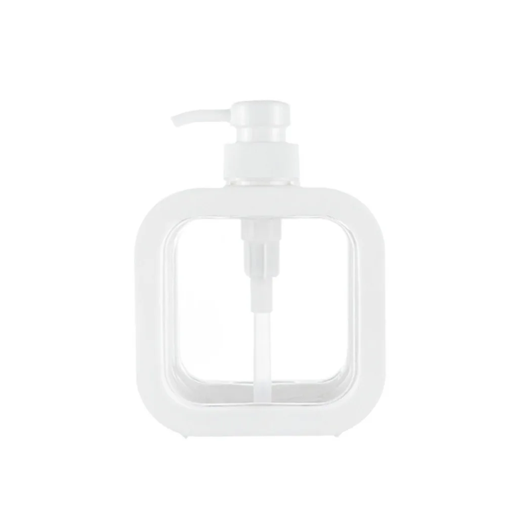 قطعة واحدة من زجاجة توزيع معقم اليد المحمولة - حاوية تخزين مقسمة من البلاستيك الشفاف للحمام والمطبخ #5