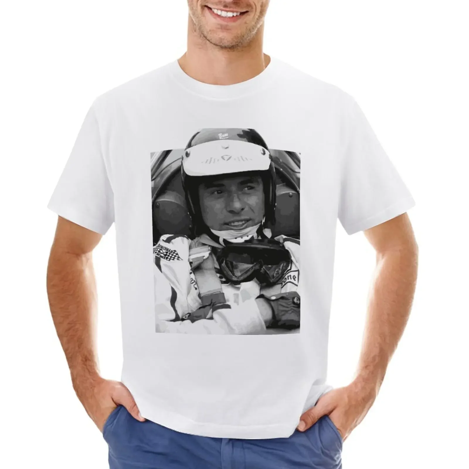 

Jim Clark, legend driver T-Shirt anime tees blanks men clothing