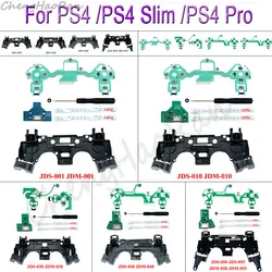 For PS4 JDM JDS 055 050 040 030 001 010 Controller Repair Inner Frame Charging Board Flex Ribbon Cable Conductive Film Replace