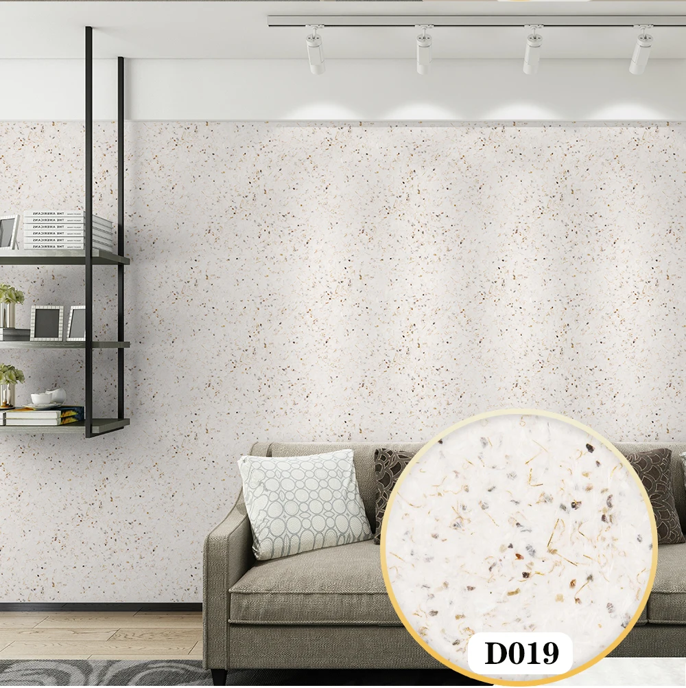 D019 Silk Plaster Liquid Wallpaper Wall Grace Coating Covering Paper