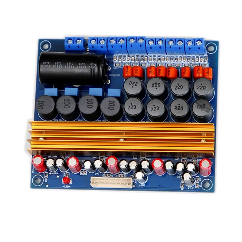Placa amplificadora doméstica Digital de alta potencia Hifi TPA3116 Clase D de 6 canales 5,1 canales 100W + 100W + 4*50W Clase D Mouldde para amplificador DIY