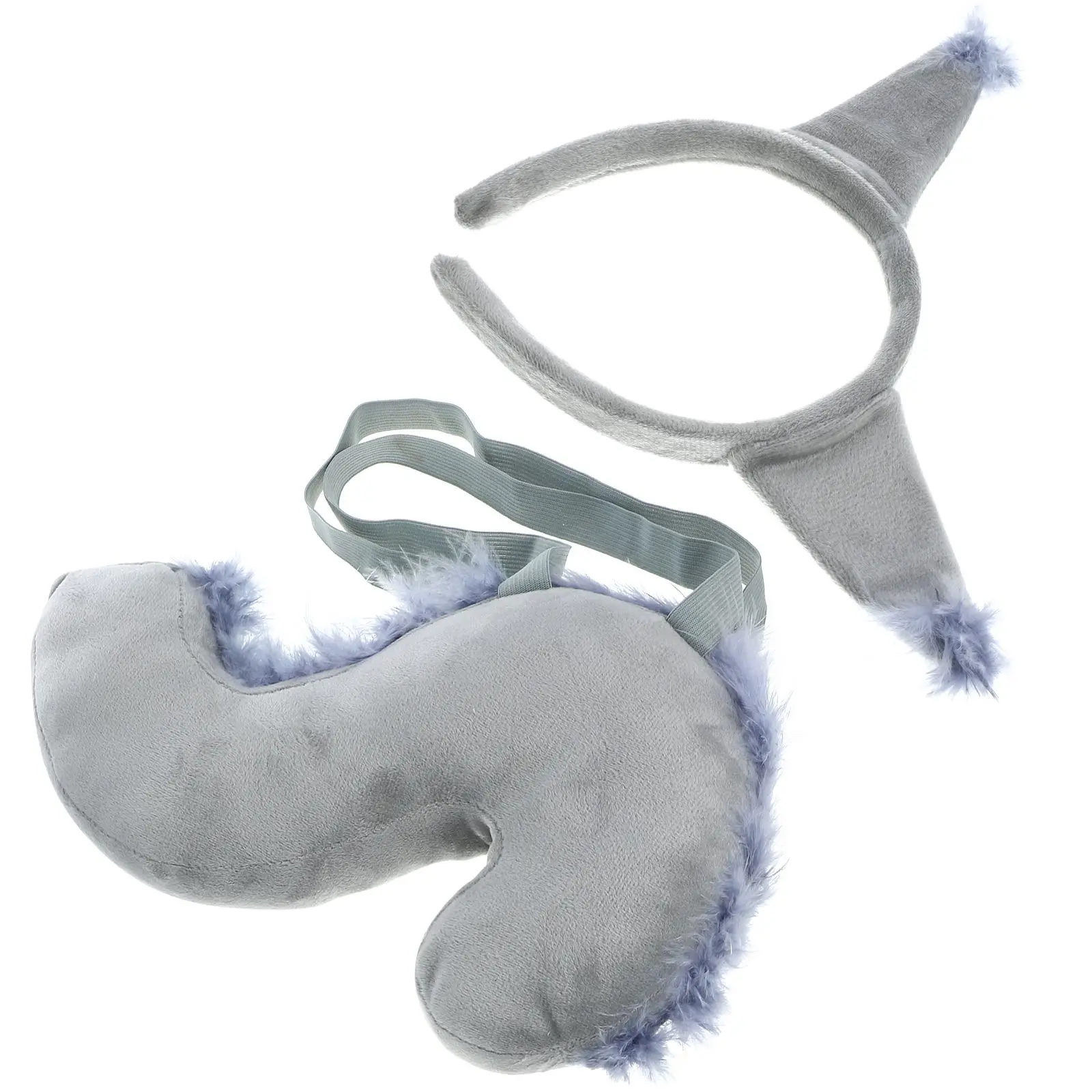 

Headband Photo Props Squirrel Costume Suite Ear Tail Grey Headdress Cosplay Child