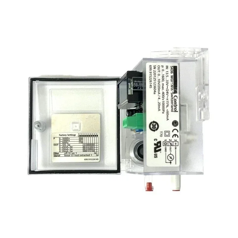 699 Series Differential Pressure Transmitter 0-10V/4-20MA 0-5000PA Spot Supply