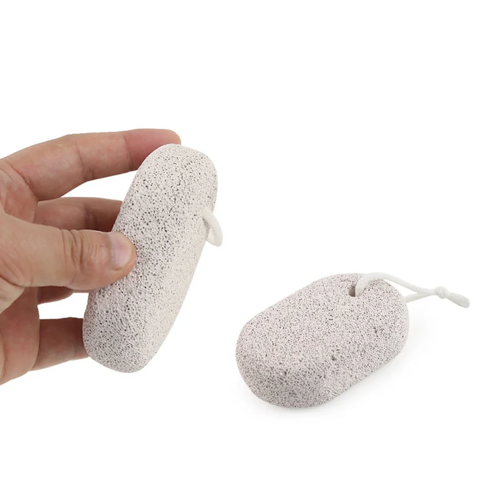 3 قطعة حجر الخفاف الكالس مزيل الجلد الصلب فرك القدم باديكير أداة صديقة للبيئة تدليك طبيعي إزالة الجلد الميت