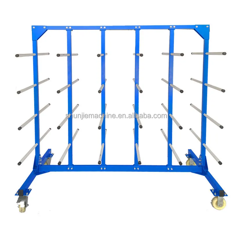 คุณภาพสูง 5 ชั้น Cantilevered แขวนล้อแขวนแร็คสําหรับท่อโลหะอลูมิเนียม