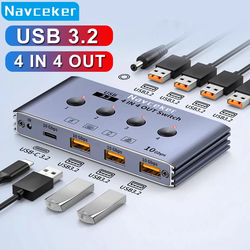 10Gbps Usb 3.2 Swit…