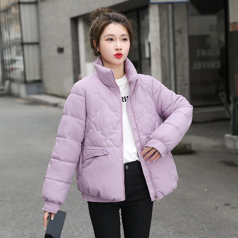 Autumn Winter Women Jacket Coats Parkas Female Down Cotton Overcoat Thick Warm Jackets Windproof Casual Student Coat Outerwear