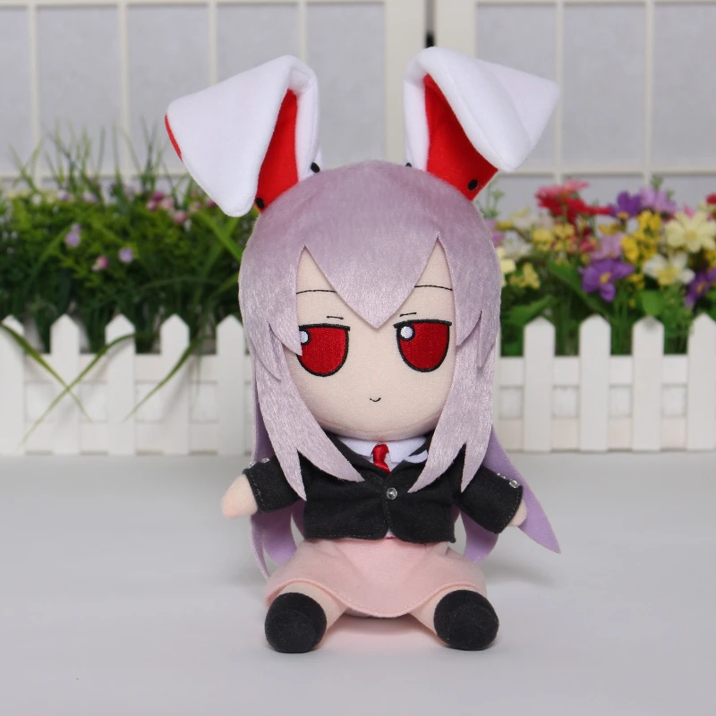 20cm Anime Touhou Project Plush Doll Game Remilia Scarlet Flandre Reisen Fujiwara no Mokou Fumo Cosplay Stuffed Toy for Gift