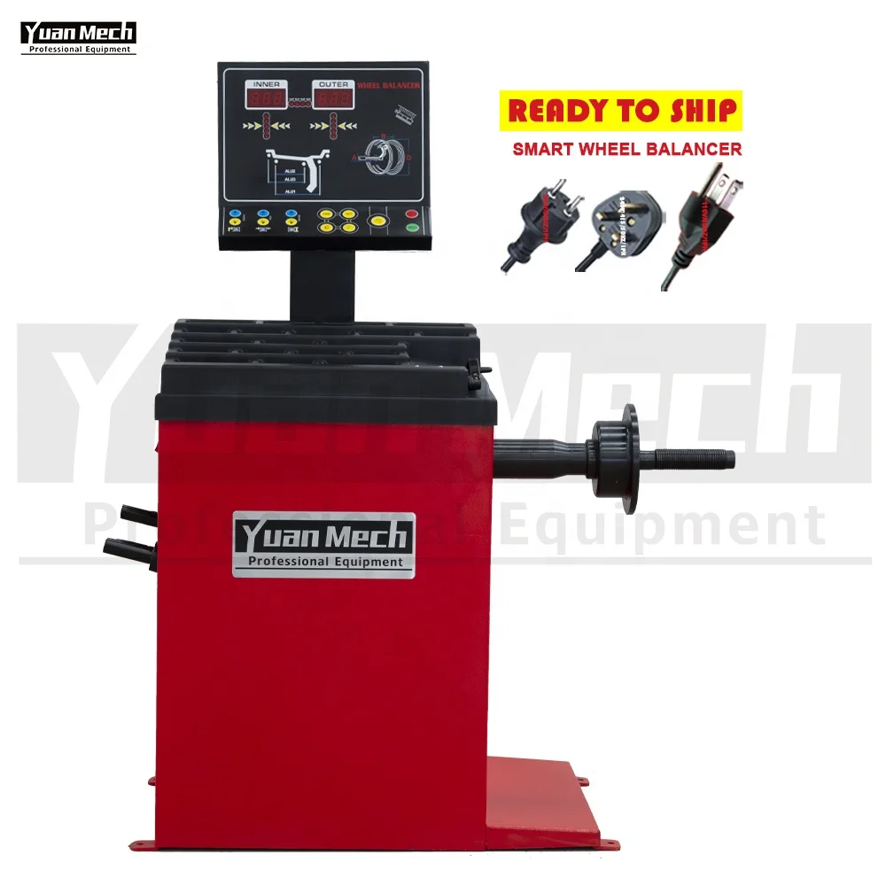 High Performance YuanMech B657 Car/Motorcycle Tire Wheel Balancer Smart Balancing Machine