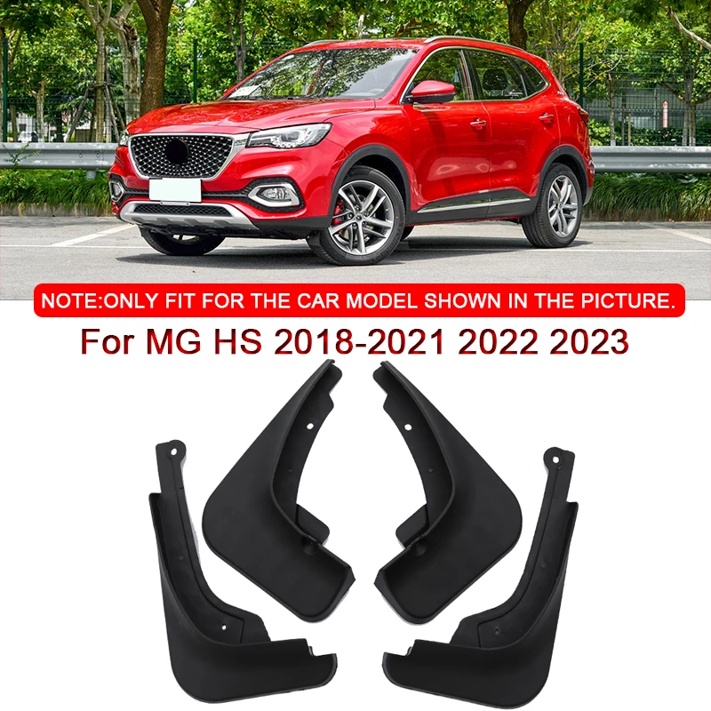 

For MG HS 2018-2021 2022 2023 Car Styling ABS Car Mud Flaps Splash Guard Mudguards MudFlaps Front Rear Fender Auto Accessories