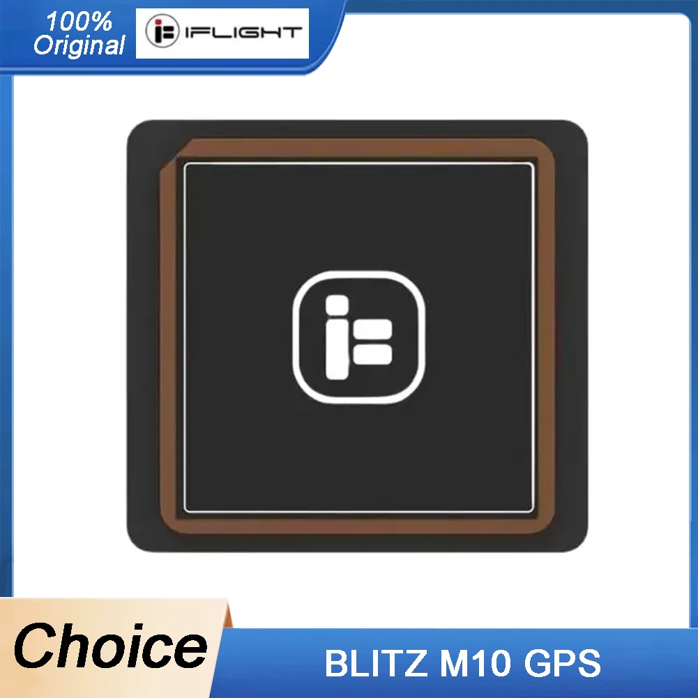 

iFlight 3.3~5.5V(5V Typical)BLITZ M10 GPS QMC5883L 5V for FPV Racing Drone Parts 4800-115200bps (115200bps Recommended) 1PCS