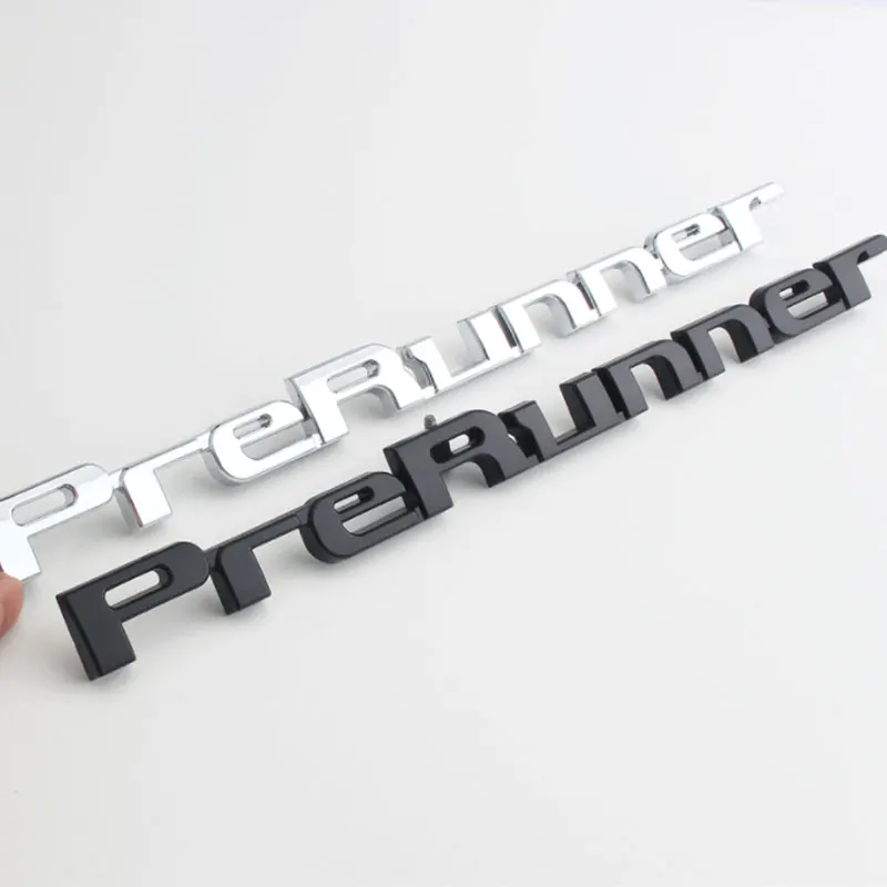 Prerunner original letter logo car stickers for Toyota Tacoma 05-15 tailgate modified rear trunk replace accessories decals