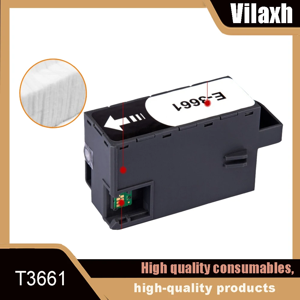 

T3661 Waste Ink Maintenance Box for EPSON Expression XP6000 XP6005 XP6100 XP6105 XP8500 XP8505 XP8600 XP8605 XP970 XP15000