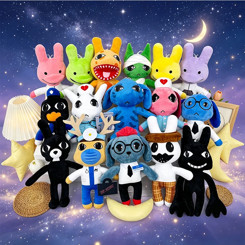Jouet en peluche populaire sur le thème de l'hôpital vétérinaire, jeu d'horreur, Anomalie de l'hôpital vétérinaire, Chat, Chien, Pingouin, Lapin, Cadeaux d'anniversaire sur le thème de l'hôpital vétérinaire