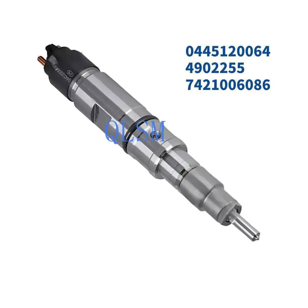 

0445120064 New High Quality Common Rail Fuel Injector 4902255 7421006086 For Volvo FE FL Renault -