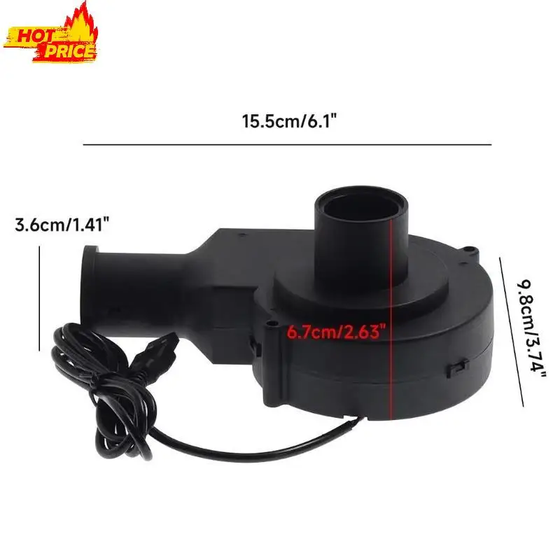 مروحة تبريد هادئة عالية الأداء بقوة 100 فولت 240 فولت تيار متردد، مروحة شواء كهربائية #6