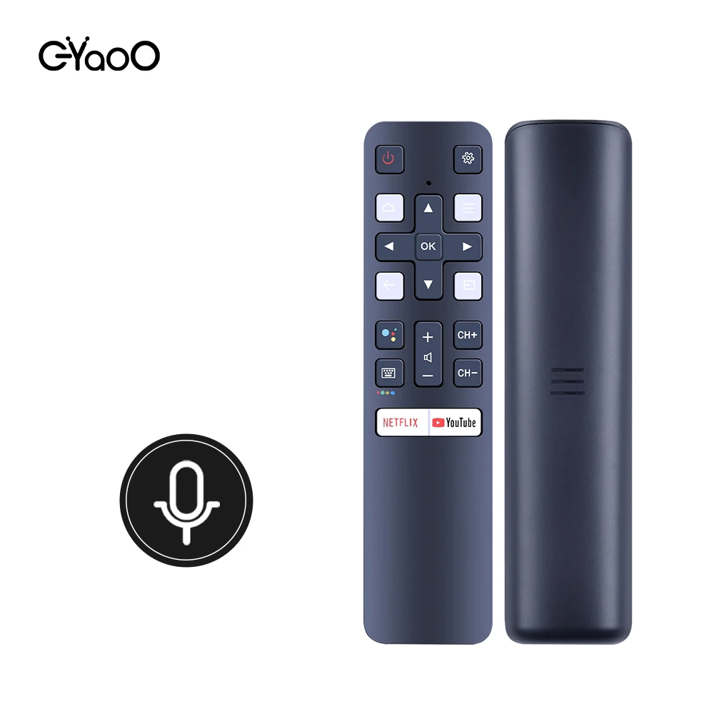 RC802V FAR1 Voice Remote Control For TCL RC802V Android Smart TV Voice Remoto Controller 49P30FS 65P8S 55C715 49S6800 43P615