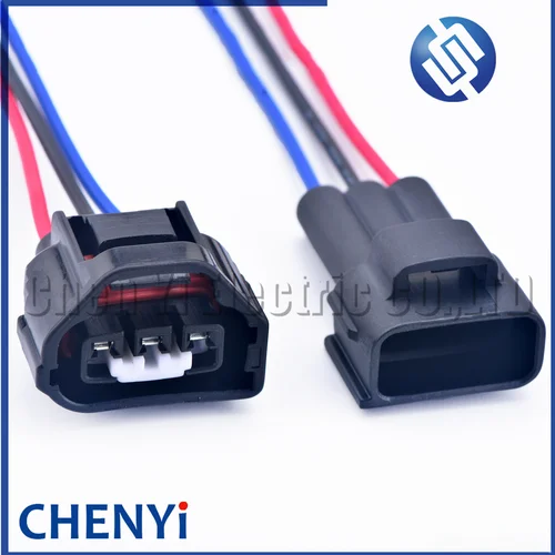 Enchufe de Sensor impermeable automático de 3 pines 7283-1133-10 para Toyota 1JZ Sensor de posición del acelerador conector TPS enchufe pigtail 90980-11261
