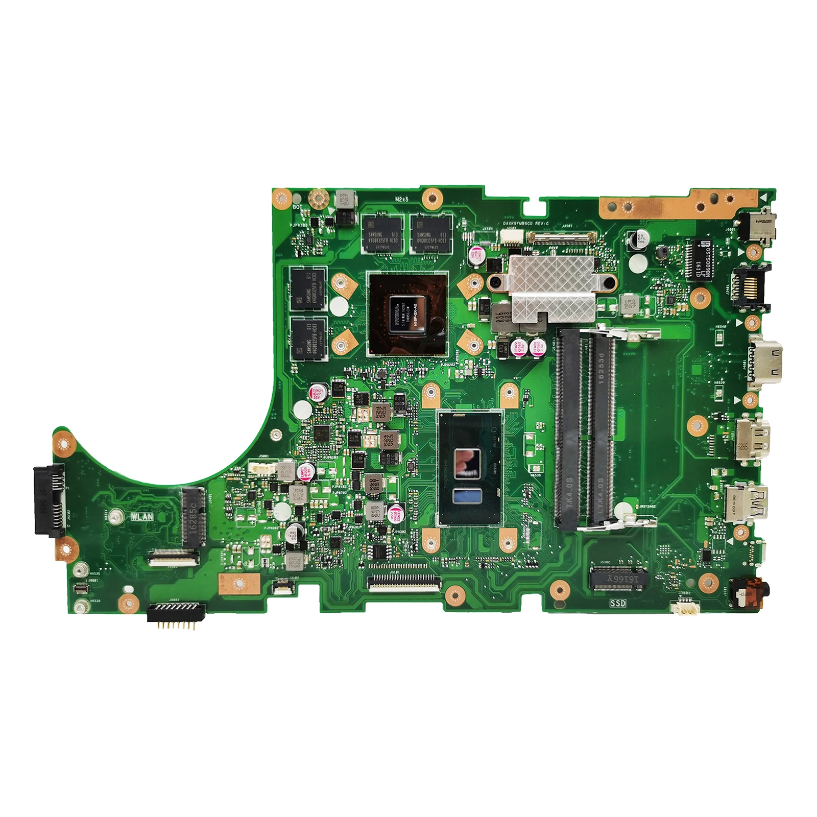 X756UQK/X756UV For ASUS X756UQ X756UR X756UAK X756UB X756UJ X756UA X756UX A756U Laptop Motherboard I3 I5 I7 CPU V2G DDR3 DDR4