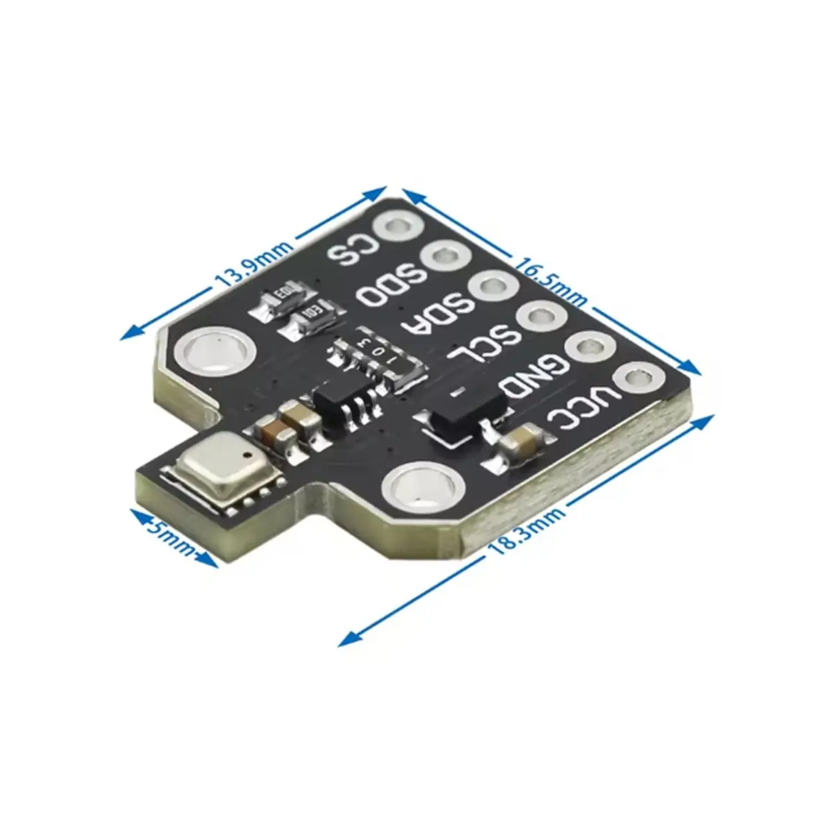 BME688 4-in-1 Environmental Sensor Module Temperature Humidity Air Pressure Gas Sensor Board for Smart Home Automation