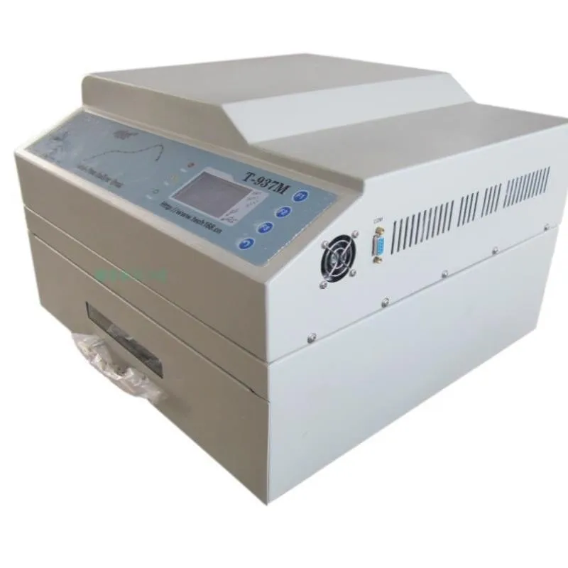 Original PUHUI T-937M Reflow Oven T937M Lead-free Reflow Solder Oven BGA SMD SMT Rework Sation T 937M Reflow Wave Oven