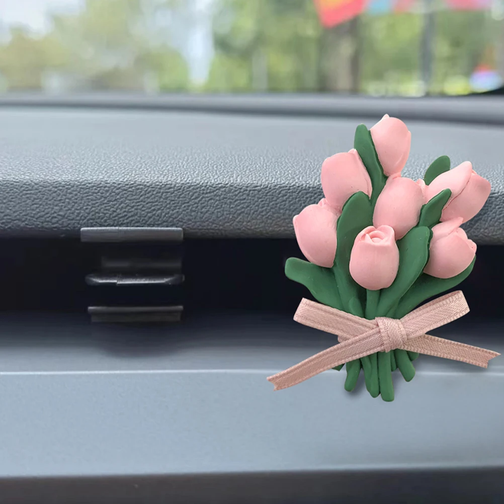 

2 pcs Freshener Durable Conditioner Outlet Clips For Easy Install Compact Car Perfume Vent Clip Gift Decor