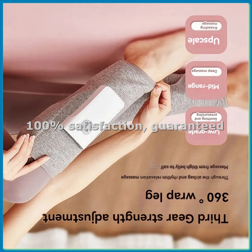 LegMassager Calf Air Compression Massager with Heat Cordless Leg Massager for Circulation AndPain Relief Calf Massager,B-A57M