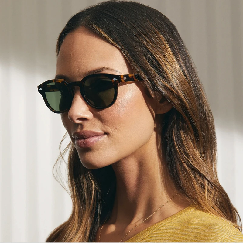 49 Size Lemtosh Sunglasses Quality Acetate For Men Women Designer Brand Tortoise Black Frame Vintage Sun Glasses Gradient lense