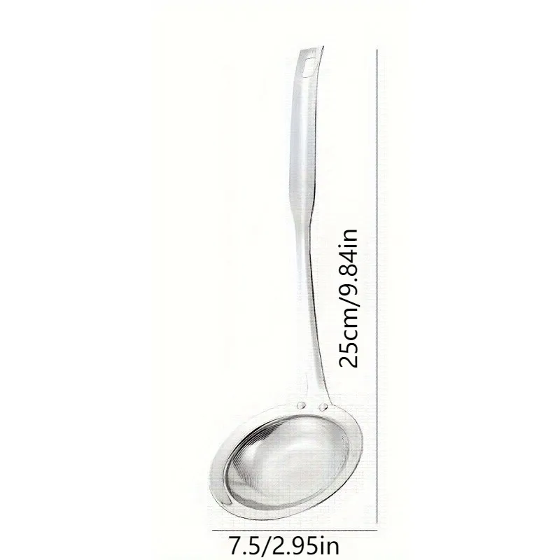 Single Oil Skimmer Spoon - Thanksgiving Fry & Turkey Fat Separator Tool