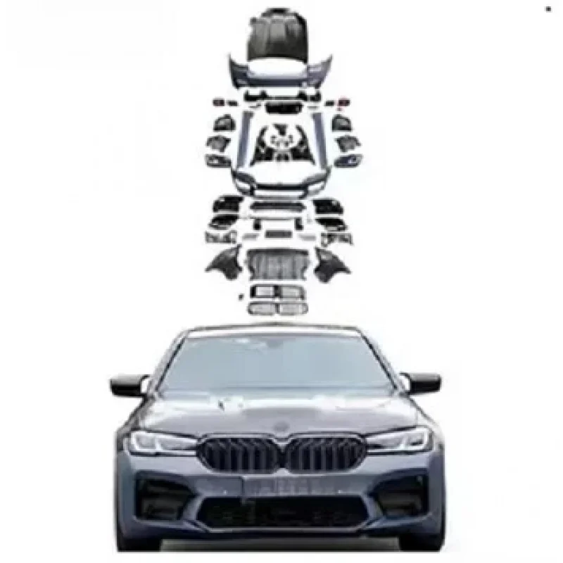 مصد السيارة لـ 5-series F10 ترقية 2021 G30 M5 طقم الجسم المصباح الخلفي F10 ترقية قديمة طقم الجسم الجديد شعبي #1